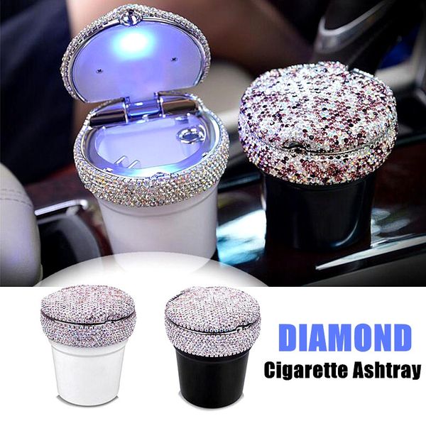 diamond universal car cigarette ashtray with led blu-ray great gift for women girls
diamond universal car cigarette ashtray with led blu-ray great gift for women girls