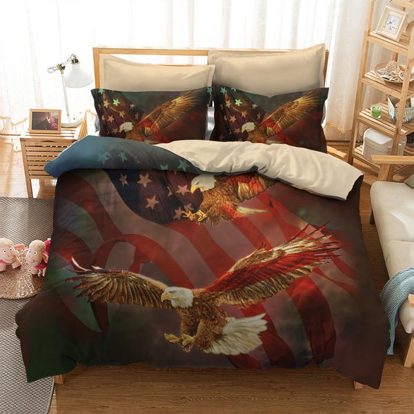 3d animal printing bedding sets red background the eagle is flying printing fashion trand soft bedding sets
3d animal printing bedding sets red background the eagle is flying printing fashion trand soft bedding sets