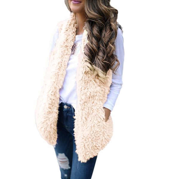 stylish bar 2019 womens autumn open stitch outwear lady vest winter warm hoodie cardigan coat fur zip up sherpa jacket #524, Black;brown
stylish bar 2019 womens autumn open stitch outwear lady vest winter warm hoodie cardigan coat fur zip up sherpa jacket #524, Black;brown