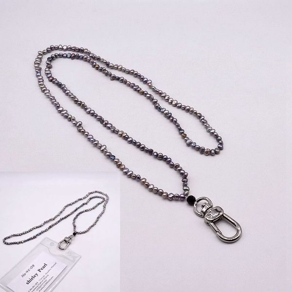 small pearl work card sling chain, natural silver grey baroque pearl, men and women hand work card chain, ing, Slivery;golden
small pearl work card sling chain, natural silver grey baroque pearl, men and women hand work card chain, ing, Slivery;golden