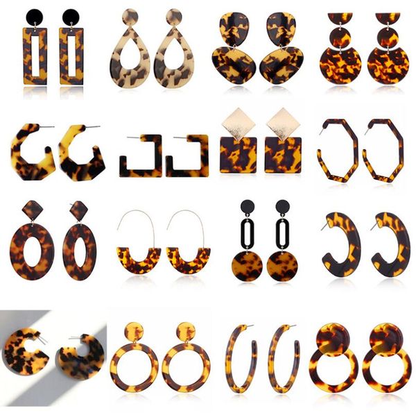 new designer tortoise color leopard print acrylic acetic acid sheet geometric circle square long drop earrings animal ear stud for women, Silver
new designer tortoise color leopard print acrylic acetic acid sheet geometric circle square long drop earrings animal ear stud for women, Silver