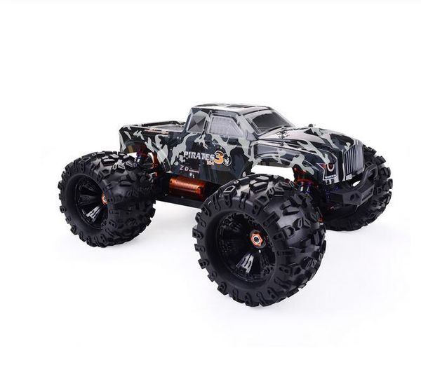 ZD Гонки MT8 Pirate 3 RC Monster Truck Car 1/8 RTR Регулируемое Амортизатор 4-Channels RC автомобилей 120A Brushless ESC Водонепроницаемый 
ZD Гонки MT8 Pirate 3 RC Monster Truck Car 1/8 RTR Регулируемое Амортизатор 4-Channels RC автомобилей 120A Brushless ESC Водонепроницаемый