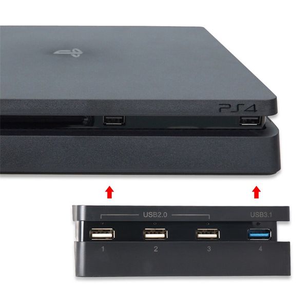 dobe тонкого usb хаб для ps4 4 в 1 high speed adapter 1 порт usb 3.0 3 порты usb 2.0 для аксессуаров ps4 тонких игровой консоли
dobe тонкого usb хаб для ps4 4 в 1 high speed adapter 1 порт usb 3.0 3 порты usb 2.0 для аксессуаров ps4 тонких игровой консоли