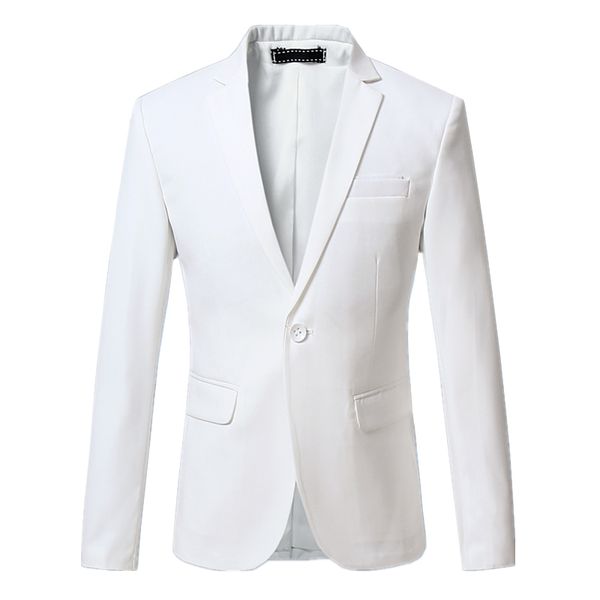 6xl pure color mens suit jacket business wedding party male blazer 5 color optional coat, White;black
6xl pure color mens suit jacket business wedding party male blazer 5 color optional coat, White;black
