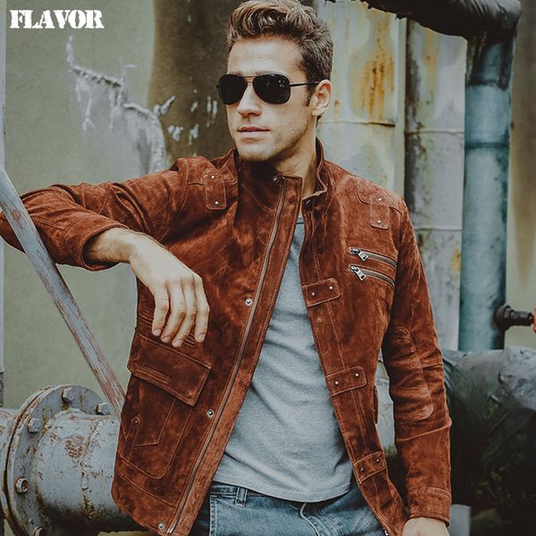 men's pigskin real leather jacket genuine leather jacket black motorcycle jackets winter coat men warm
men's pigskin real leather jacket genuine leather jacket black motorcycle jackets winter coat men warm