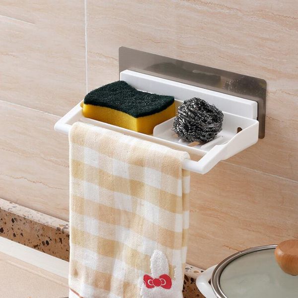 bathroom shelf with towel bar, wall mounted shower storage, kitchen spice jars organizer holder - self adhesive & no drilling
bathroom shelf with towel bar, wall mounted shower storage, kitchen spice jars organizer holder - self adhesive & no drilling