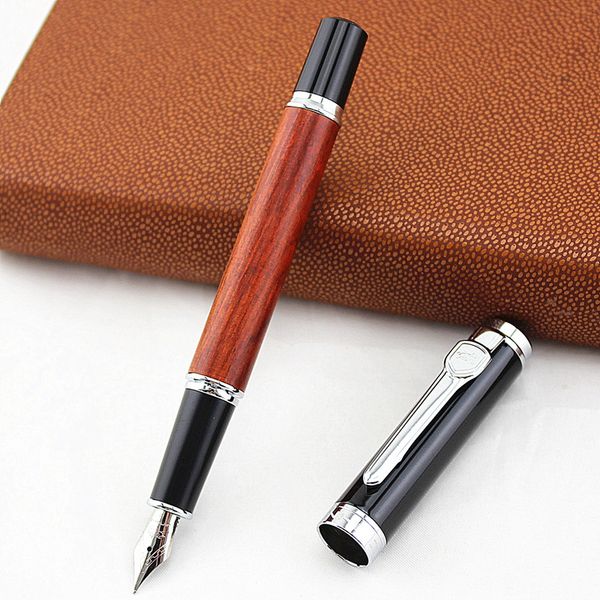 jinhao 8812 fountain pen rose wood barrel vintage style 0.5mm iridium nib лучший подарок дела pen металл ручки чернила
jinhao 8812 fountain pen rose wood barrel vintage style 0.5mm iridium nib лучший подарок дела pen металл ручки чернила