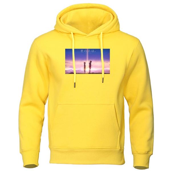 your name kimi no na wa hoodie sweatshirt men japanese anime hoodies harajuku tracksuit casual hip hop streetwear men's pullover, Black
your name kimi no na wa hoodie sweatshirt men japanese anime hoodies harajuku tracksuit casual hip hop streetwear men's pullover, Black