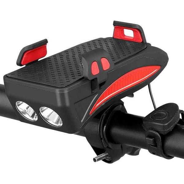 abuo-4 in 1 bike front light waterproof cycling light bicycle phone holder with 4000ma mobile power bank 5 modes bicycle horn cy
abuo-4 in 1 bike front light waterproof cycling light bicycle phone holder with 4000ma mobile power bank 5 modes bicycle horn cy