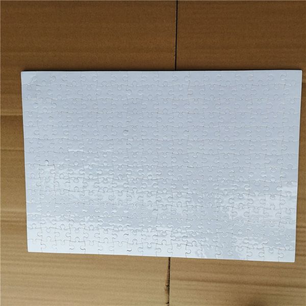 New Sublimation Blank Pearl Light Pager Puzzles Rectangle Puzzle Transfer Printing Blank Consumables 26*38.5cm Pun09 252block