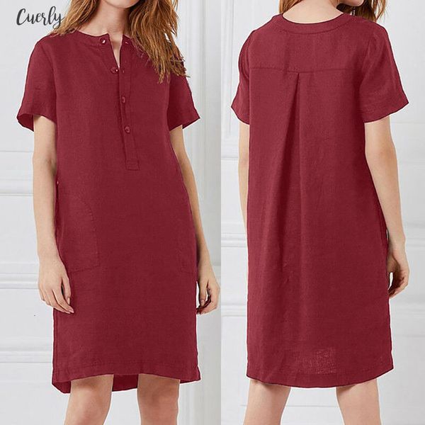 cotton linen shirt dress women autumn o neck short sleeve casual loose dresses summer ladies clothing pure color 2020, Black;gray
cotton linen shirt dress women autumn o neck short sleeve casual loose dresses summer ladies clothing pure color 2020, Black;gray