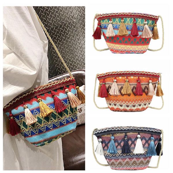 этнический стиль плетение кисточкой сумка сумка vintage messenger сумка crossbody сумки для женщин beach party bag, Black
этнический стиль плетение кисточкой сумка сумка vintage messenger сумка crossbody сумки для женщин beach party bag, Black