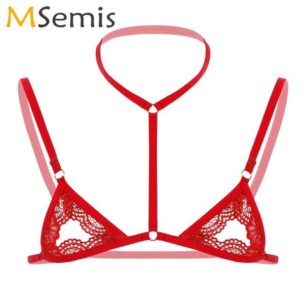bras sets mens bra adjustable spaghetti straps halter erotic open nipples bralette sissy sheer lace wire-mini gay lingerie, Red;black
bras sets mens bra adjustable spaghetti straps halter erotic open nipples bralette sissy sheer lace wire-mini gay lingerie, Red;black
