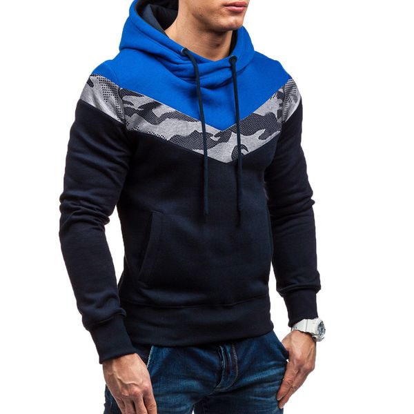 2018 new style fashion men casual hoodie hip-hop sweatshirts pullover with hat patchwork with pocket, Black
2018 new style fashion men casual hoodie hip-hop sweatshirts pullover with hat patchwork with pocket, Black