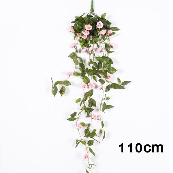 1x artificial rose flower leaves vine silk flower fake rattan wedding home decor
1x artificial rose flower leaves vine silk flower fake rattan wedding home decor