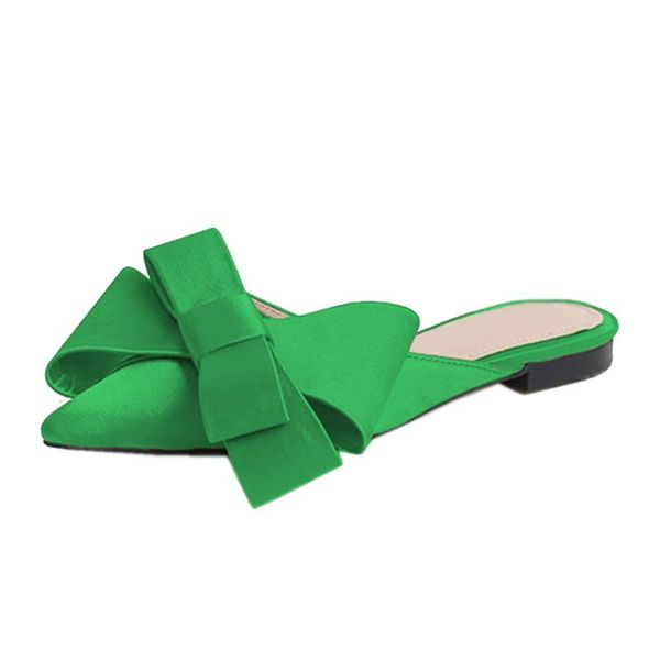 lovirs mules for women cute bow-knot slip on flats backless slippers mules pointed toe satin mule slides slippers size 5-15, Black
lovirs mules for women cute bow-knot slip on flats backless slippers mules pointed toe satin mule slides slippers size 5-15, Black