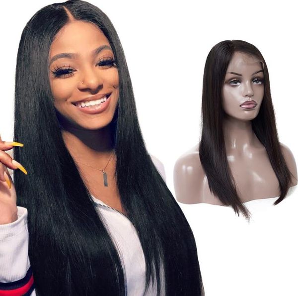 dhl new designer fashion long straight 4*4 lace front human hair wigs selling full head set remy brazilian hair natural black, Black;brown
dhl new designer fashion long straight 4*4 lace front human hair wigs selling full head set remy brazilian hair natural black, Black;brown