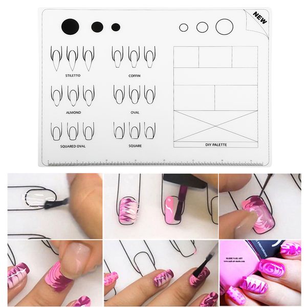 nail art tips practice silicone cover mat pad plate stamping nail art sticker uv gel manicure printing coloring foldable tool
nail art tips practice silicone cover mat pad plate stamping nail art sticker uv gel manicure printing coloring foldable tool