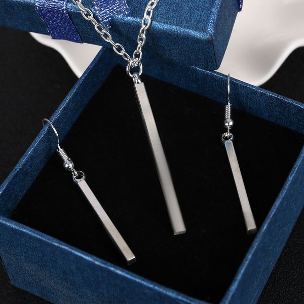 fashion silver plated rectangle pendant & necklaces drop earrings for women sets jewelry sets for women
fashion silver plated rectangle pendant & necklaces drop earrings for women sets jewelry sets for women