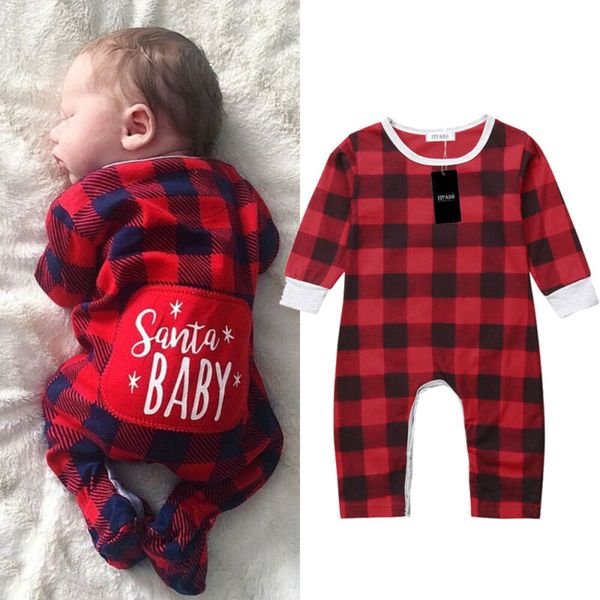 christmas baby boys girl xmas gifts red plaid romper jumpsuit toddler kids cotton rompers playsuit overalls outfit clothes, Blue
christmas baby boys girl xmas gifts red plaid romper jumpsuit toddler kids cotton rompers playsuit overalls outfit clothes, Blue