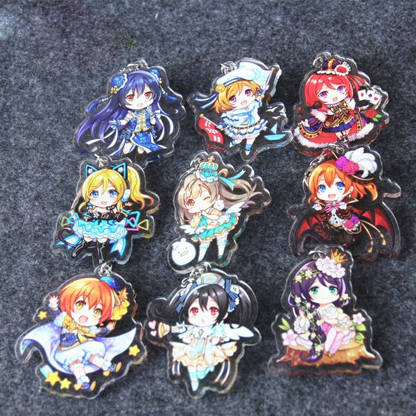 anime cosplay lovelive school idol project kotori tojo rin maki nico acrylic keychain keyring halloween cartoon keychain gift, Silver
anime cosplay lovelive school idol project kotori tojo rin maki nico acrylic keychain keyring halloween cartoon keychain gift, Silver