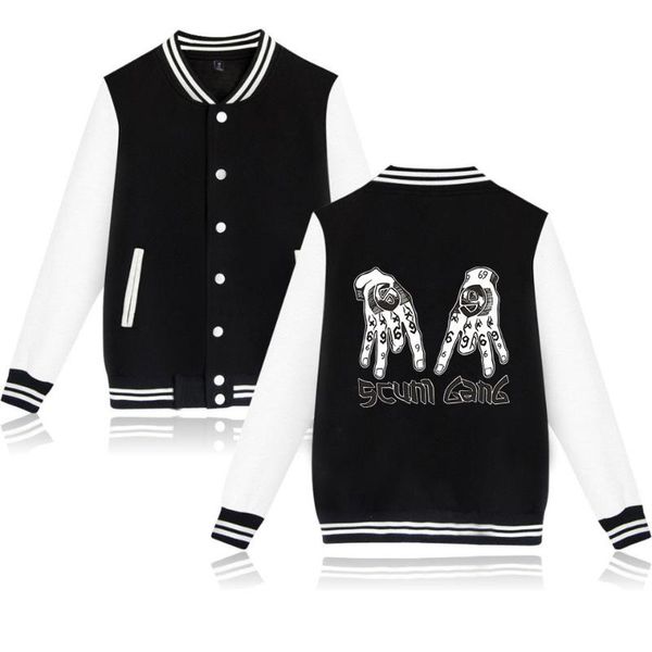 tekashi69 6ix9ine zip up baseball uniform men's jackets streetwear hip hop harajuku sweatshirt rap tekashi 69 scum gang hoodie, Black
tekashi69 6ix9ine zip up baseball uniform men's jackets streetwear hip hop harajuku sweatshirt rap tekashi 69 scum gang hoodie, Black