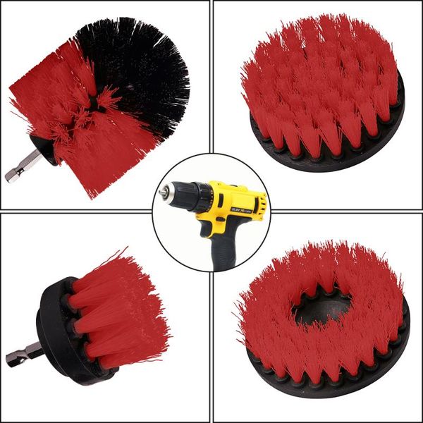 5pcs electric drill brush kit plastic round cleaning brush for carpet glass car tires nylon brushes scrubber drill set
5pcs electric drill brush kit plastic round cleaning brush for carpet glass car tires nylon brushes scrubber drill set