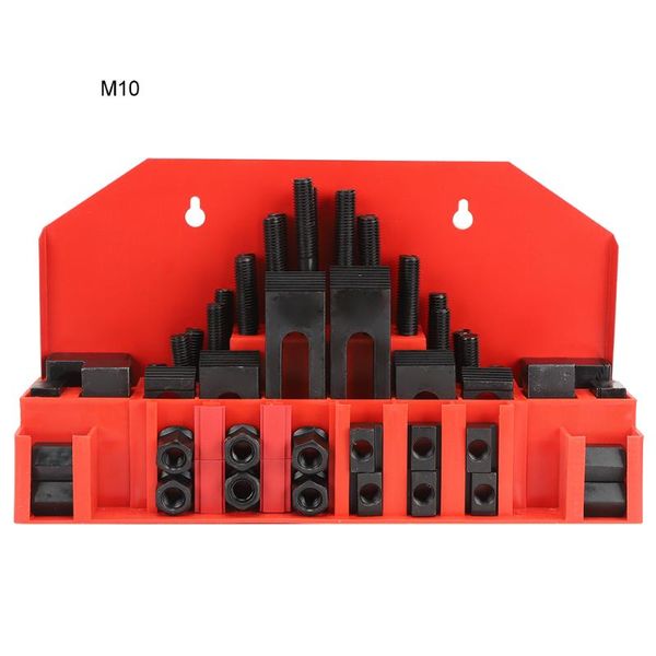 58pcs t-slot clamp kit hardened combined press plate for lathe milling machine m10 hand tool sets
58pcs t-slot clamp kit hardened combined press plate for lathe milling machine m10 hand tool sets