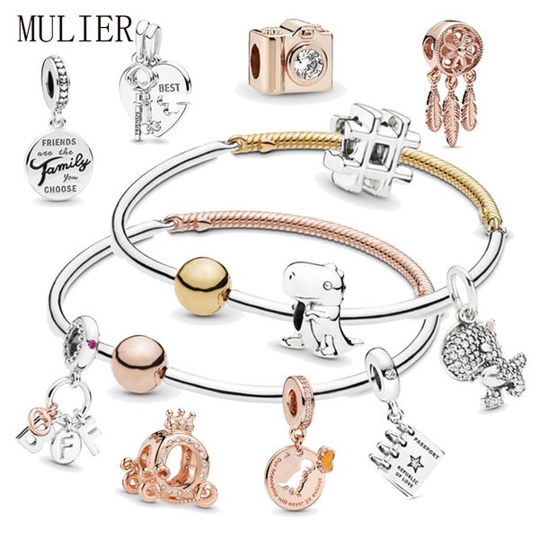 2019 new original s925 fashion glamour classic time three bracelet diy bracelet send ladies jewelry gift, Golden;silver
2019 new original s925 fashion glamour classic time three bracelet diy bracelet send ladies jewelry gift, Golden;silver