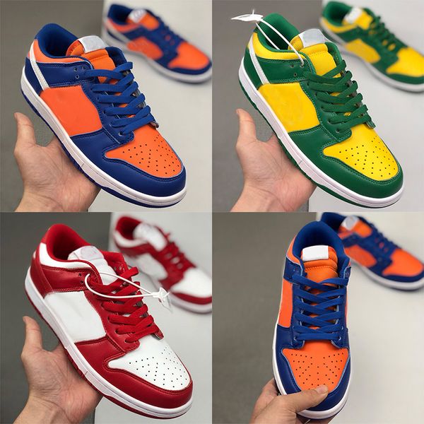new sb dunk low sp brazil champ colors running shoes men women university red sport skateboard sneakers mens designer trainers size 36-45, White;red
new sb dunk low sp brazil champ colors running shoes men women university red sport skateboard sneakers mens designer trainers size 36-45, White;red