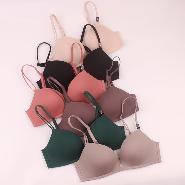 v home non-steel ring soft comfortable type seemless solid gathering bra form cut underwear, Red;black
v home non-steel ring soft comfortable type seemless solid gathering bra form cut underwear, Red;black