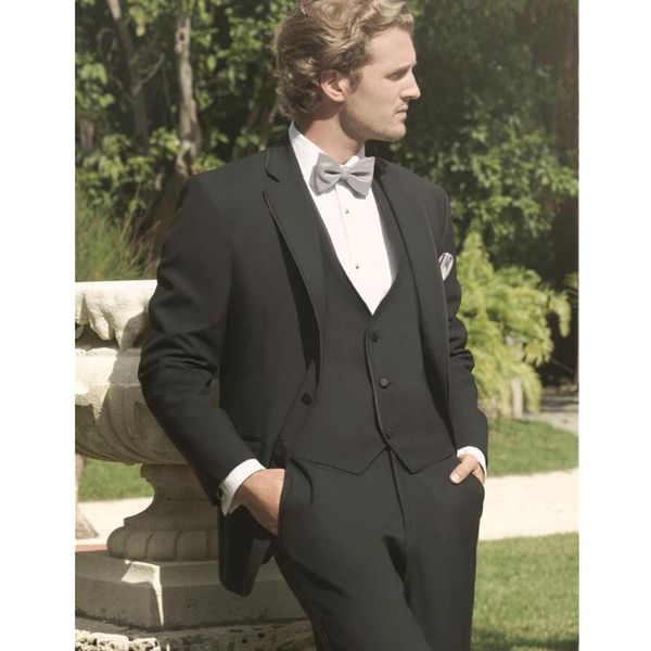 classic black groom tuxedos notch lapel groomsmen mens wedding dress excellent man jacket blazer 3 piece suit(jacket+pants+vest+tie) 21, Black;gray
classic black groom tuxedos notch lapel groomsmen mens wedding dress excellent man jacket blazer 3 piece suit(jacket+pants+vest+tie) 21, Black;gray