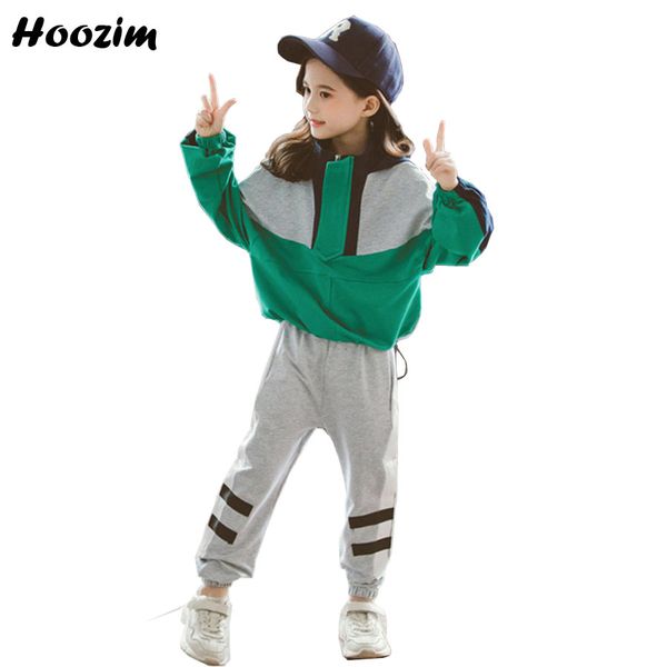 spring soprt suit for girls 4-12 year colorblock deep v hoodie sweatshirt+silm fit pants set children high street kids tracksuit, White
spring soprt suit for girls 4-12 year colorblock deep v hoodie sweatshirt+silm fit pants set children high street kids tracksuit, White