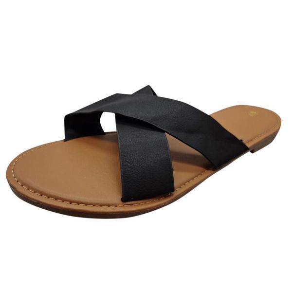 2020 summer womens casual sandals slipper ladies new cross strap non-slip flat shoes beach shoes slippers beach #5.22, Black
2020 summer womens casual sandals slipper ladies new cross strap non-slip flat shoes beach shoes slippers beach #5.22, Black