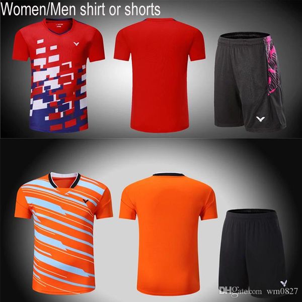 new 2018 victor men/women badminton sportswear t-shirt,malaysia competition badminton/tennis jersey clothes quick-drying table tennis shorts, White;black
new 2018 victor men/women badminton sportswear t-shirt,malaysia competition badminton/tennis jersey clothes quick-drying table tennis shorts, White;black