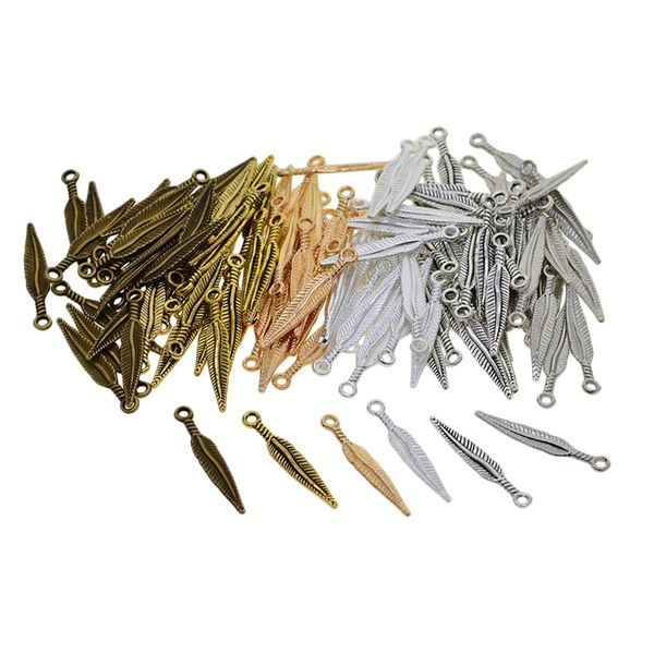 120pcs feather charms pendants for crafting, jewelry findings accessory for diy necklace bracelet crafts supplies, mixed colors, Black
120pcs feather charms pendants for crafting, jewelry findings accessory for diy necklace bracelet crafts supplies, mixed colors, Black