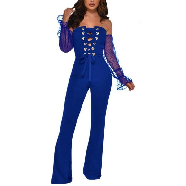 women jumpsuits elastic jumpsuit loose sling hollow fashion polka dot hollow sleeve collar long sleeve straight jumpsuit set, Black;white
women jumpsuits elastic jumpsuit loose sling hollow fashion polka dot hollow sleeve collar long sleeve straight jumpsuit set, Black;white
