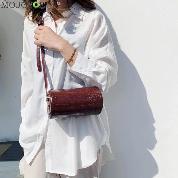 alligator pattern crossbody purse women cylinder pu leather shoulder handbags fashion shoulder messenger bag
alligator pattern crossbody purse women cylinder pu leather shoulder handbags fashion shoulder messenger bag