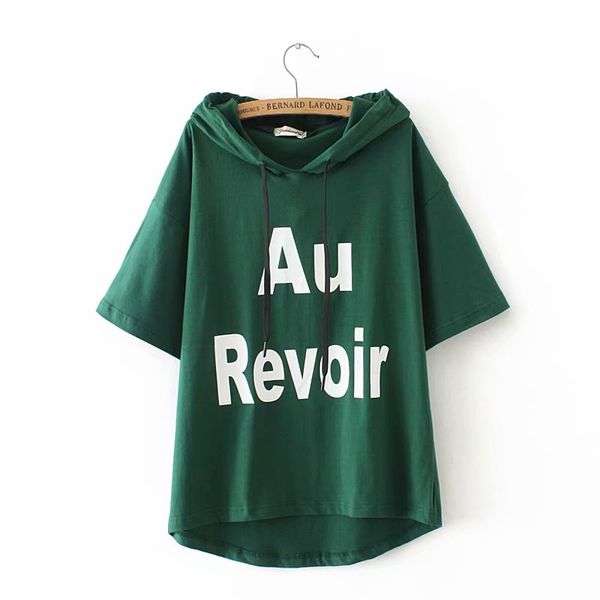 plus size letter print green & red & white black cotton women t shirts 2019 summer tshirts hooded short sleeve ladies t-shirts
plus size letter print green & red & white black cotton women t shirts 2019 summer tshirts hooded short sleeve ladies t-shirts