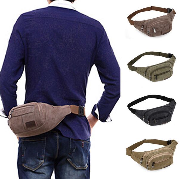 men canvas shoulder wallet messenger waist pack belt bag pouch travel hip purse fashion chest bag
men canvas shoulder wallet messenger waist pack belt bag pouch travel hip purse fashion chest bag