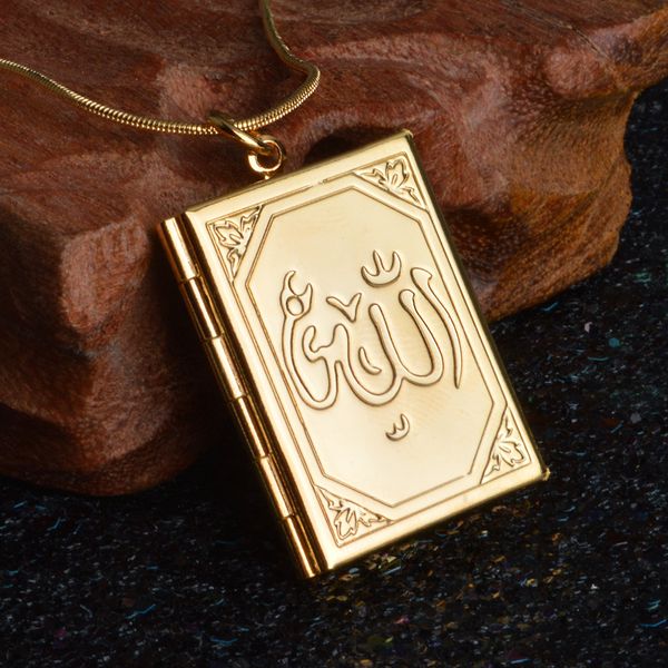 memory locket pendant vintage gold/silver color p locket pendant necklace muslim islamic jewelry collar
memory locket pendant vintage gold/silver color p locket pendant necklace muslim islamic jewelry collar