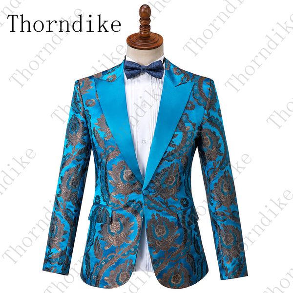 thorndike men stylish peaked lapel blue bronzing pattern slim blazer plus size 5xl gold floral prom singer wedding suit jacket, White;black
thorndike men stylish peaked lapel blue bronzing pattern slim blazer plus size 5xl gold floral prom singer wedding suit jacket, White;black