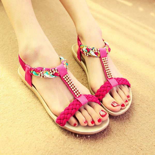 sandals women new 2020 summer bohemian rhinestone flat heel women sandals fashion fish mouth shoes large size, Black
sandals women new 2020 summer bohemian rhinestone flat heel women sandals fashion fish mouth shoes large size, Black