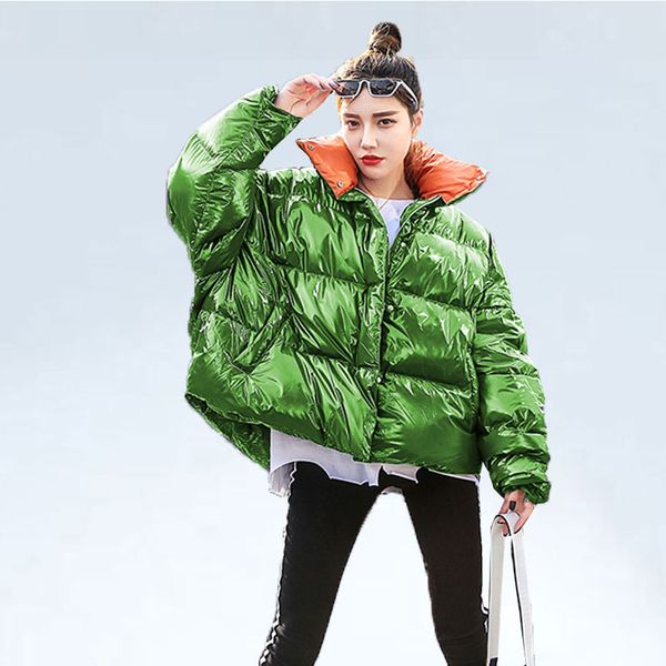 cotton padded jacket women winter warm parka coats 2019 new lady short coat parkas bright face student overcoats 5 colors, Black
cotton padded jacket women winter warm parka coats 2019 new lady short coat parkas bright face student overcoats 5 colors, Black