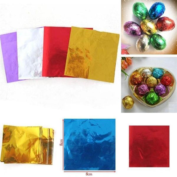 ttlife 100pcs aluminum foil diy chocolate candy package paper gift box candy package foil paper wrapping 5 bright colors
ttlife 100pcs aluminum foil diy chocolate candy package paper gift box candy package foil paper wrapping 5 bright colors