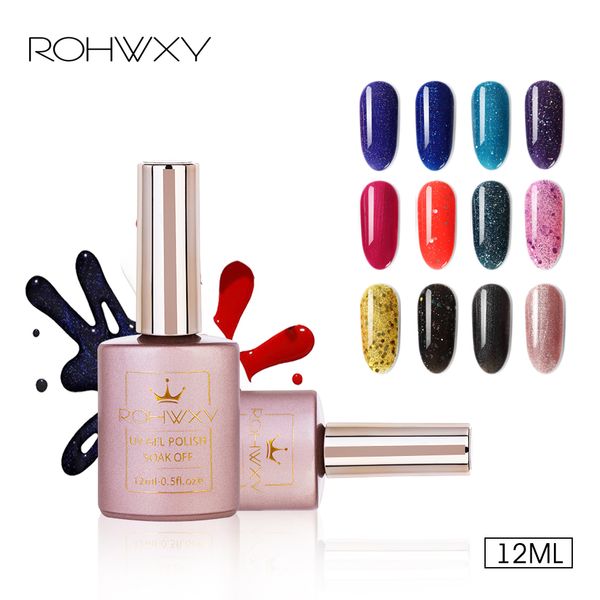 rohwxy new nail gel polish 12 ml super glitter gel varnish uv led soaking nail lacquer semi permanent colorful polish, Red;pink
rohwxy new nail gel polish 12 ml super glitter gel varnish uv led soaking nail lacquer semi permanent colorful polish, Red;pink