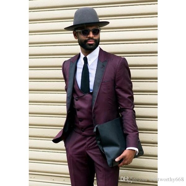 popular one button groomsmen peak lapel groom tuxedos men suits wedding/prom man blazer ( jacket+pants+vest+tie) 289, Black;gray
popular one button groomsmen peak lapel groom tuxedos men suits wedding/prom man blazer ( jacket+pants+vest+tie) 289, Black;gray