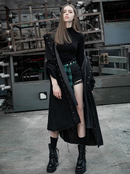 punkrave women's gothic dark black fringe hooded eyes long long sleeve fall winter jacket
punkrave women's gothic dark black fringe hooded eyes long long sleeve fall winter jacket