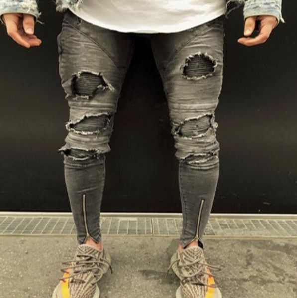 hzijue 2019 the side stripe jeans men brand casual hip hop ripped jeans homme designer retro denim, Blue
hzijue 2019 the side stripe jeans men brand casual hip hop ripped jeans homme designer retro denim, Blue