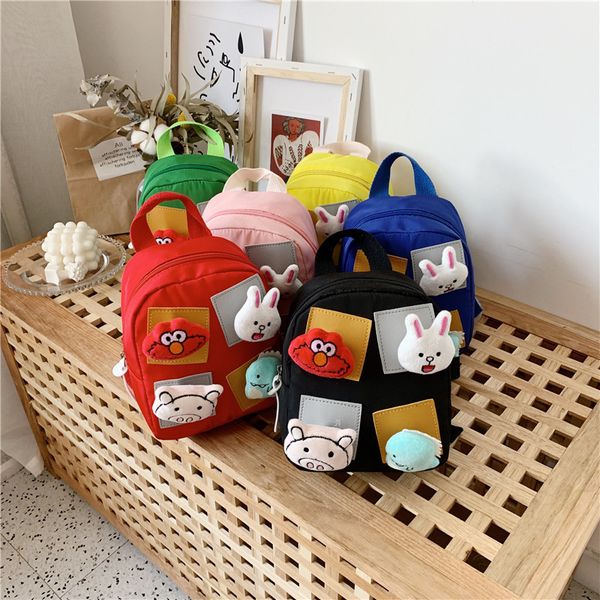 2020 spring korean-style children creative cartoon backpack children's baby cute plush pendant accessories small bookbag
2020 spring korean-style children creative cartoon backpack children's baby cute plush pendant accessories small bookbag